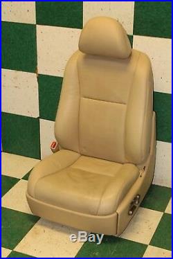 07-09 LS460 LH Left Front Driver Seat Bucket Air Bag Leather Heat AC Power Track