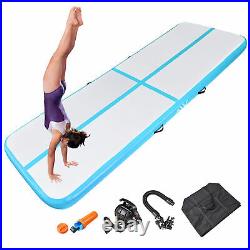 10/13/20FT Air Track Mat Inflatable Tumbling Yoga Gymnastics Mat Training Sports