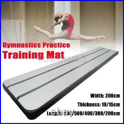10/15cm 200cm Floor Practice Training 600cm Inflatable Gymnastic Air Track Ma