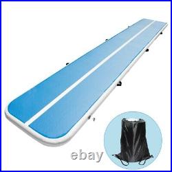 10/20FT Air Track Inflatable Air Track Floor Gymnastics Tumbling Mat GYM+Pump US