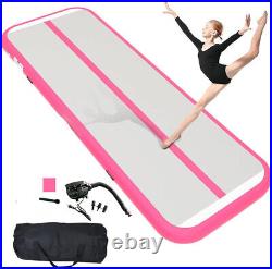 10 Ft Inflatable Tumbling Air Mat Track Gymnastics Fitness Home Gym