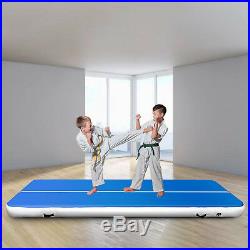 10FT 8Thick Air Track Tumbling Inflatable Mat Gymnastic Yoga Training Fitness