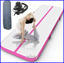10FT Air GYM Track Inflatable Floor Gymnastics Tumbling Mat GYM+Pump