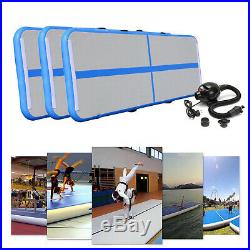 10FT Air track Inflatable Floor Home Gymnastics Tumbling Mat GYM W. Pump Gift US