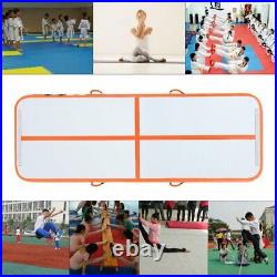 10FT Inflatable Gymnastics Air Track Mat GYM Training Tumbling Mats With Pump