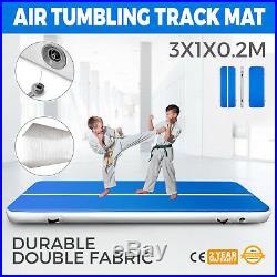 10Ft 8Thick Air Track Floor Home Gymnastic Tumbling Mat Inflatable Training GYM