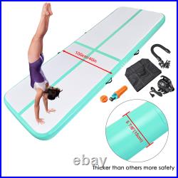 10Ft Air Mat Track Inflatable Tumbling Mat Fitness Home Gymnastics Workout