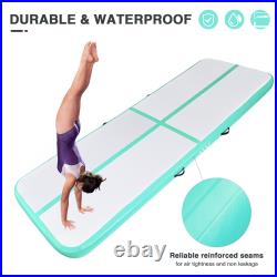 10Ft Air Mat Track Inflatable Tumbling Mat Fitness Home Gymnastics Workout