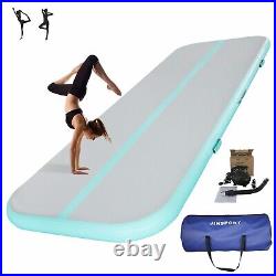 10Ft Green Air track Inflatable Tumbling Gymnastics Mat Training Sports Home