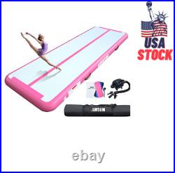 10Ft Inflatable Gymnastics Air Track Mat GYM Training Tumbling Mat Yoga Home Use