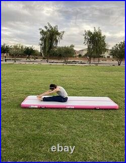 10Ft Inflatable Gymnastics Air Track Mat GYM Training Tumbling Mat Yoga Home Use