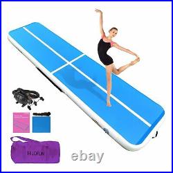 10ft 13ft 16ft 20ft Air Inflatable Tumble Mat Gymnastics Track Tumbling Yoga Gym