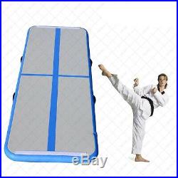 10ft Airtrack Air Track Floor Inflatable Gymnastics Tumbling Mat GYM + Free Pump