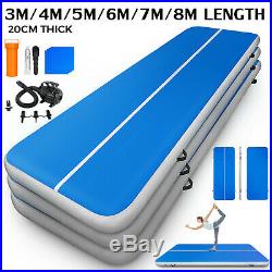 13/16/20/26/33FT Air Track Floor Home Inflatable Gymnastics Tumbling Mat GYM Pad