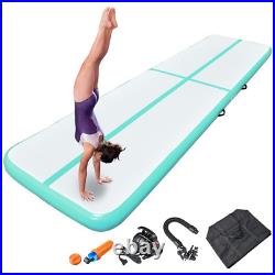 13 Ft Inflatable Tumbling Mat Air Track Gymnastics Cardio Workout Home Club
