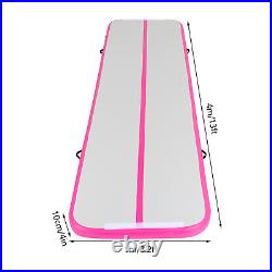 133.2ft Inflatable Air Track Gymnastics Pad Tumbling Training Mat with Pump