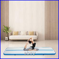 133.2ft Portable Air Track Inflatable Gymnastics Mat Yoga Gym Tumbling Mat+Pump