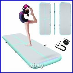 13FT Air Track Mat Inflatable Tumbling Yoga Gymnastics Mat Training Sports Home
