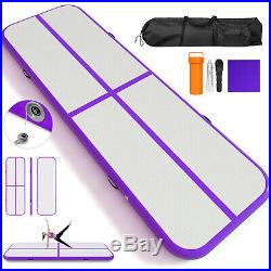 13FT Airtrack Inflatable Air Track Floor Home Gymnastics Tumbling Mat GYM