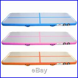 13FT Airtrack Inflatable Air Track Floor Home Gymnastics Tumbling Mat GYM CF