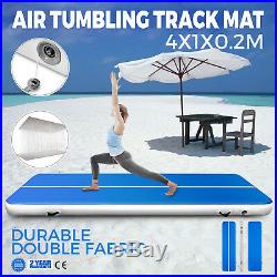 13Ft Air Track Inflatable Floor Tumbling Mat Gymnastic 8in Thick Water Sport