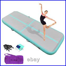 13ft Air Inflatable Tumbling Gymnastics Mat Tumble Track Gym Training 4 Thick