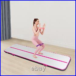 13ft Inflatable Air Track Mat Tumbling Yoga Mat Home Gymnastics Tumbling+Pump