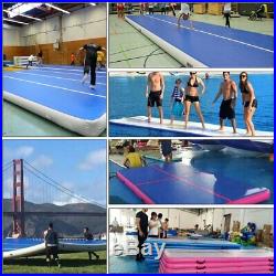 13ft3.3ft Inflatable Air Track Floor Home Gymnastics Tumbling Mat GYM +Pump EN