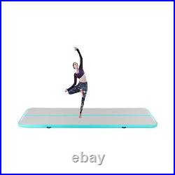 14m PVC Air Track Inflatable Gymnastics Mats Tumbling Yoga Mat with Air Pump