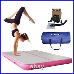 16ft Air Track Floor Tumbling Pad Inflatable Gymnastics Yoga Mat PVC Gym Mats