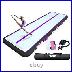 16ft x 6.6ft x 8inches Gymnastics Mat Air Tumbling Track with 1200W Electric