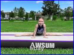 16ft x 6.6ft x 8inches Gymnastics Mat Air Tumbling Track with 1200W Electric