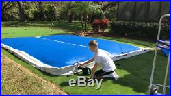 20' x 13' x 1' Airtrick P3 Inflateable Gymnastics Training Mat + Pump + Dolly