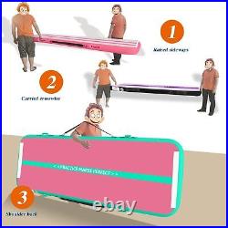 20'x3.3'x4'' All Purpose Gymnastics Air Mat Sturdy Tumble Track for Home/Gym