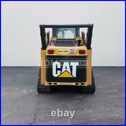 2005 Caterpillar 257b Cab Heat Air Track Skid Steer Loader Cat 257