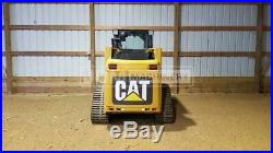 2006 Caterpillar 247b2 Cab Heat Air Track Skid Steer Loader Cat 247