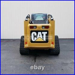 2012 Caterpillar 279c Cab Heat Air Track Skid Steer Loader Cat 279