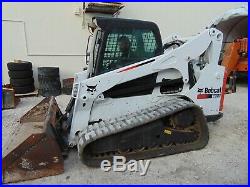 2013 Bobcat T-750 Turbo Wide Track Big 85 HP Enclosed Air Conditioned / Heat