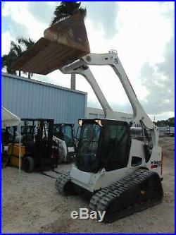 2013 Bobcat T-750 Turbo Wide Track Big 85 HP Enclosed Air Conditioned / Heat