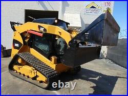 2013 Cat 289c-2 Turbo 2 Spd Wide Track Air Conditioned Cab 4 In 1 Bucket