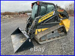 2014 New Holland C232 Compact Track Loader, Cab with Heat & Air Conditioning