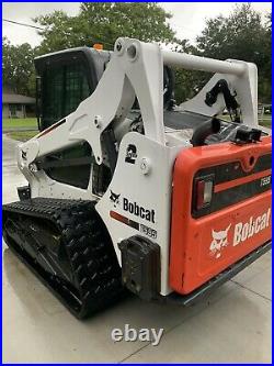 2016 BOBCAT T595 2 Speed Compact Track Loader Joystick Air Condition Cab