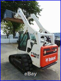 2016 Bobcat T-650 Turbo Wide Track Air Conditioned Cab Selectable Joysticks