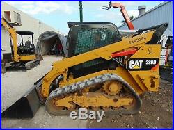 2016 Cat 289d 2 Speed Wide Track Air Conditioned Air Ride Heated Seat