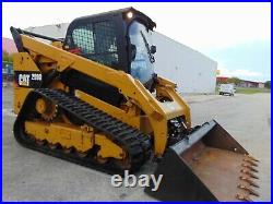 2016 Cat 299d All Terrain Wide Track Air Conditioned Cab Original Paint