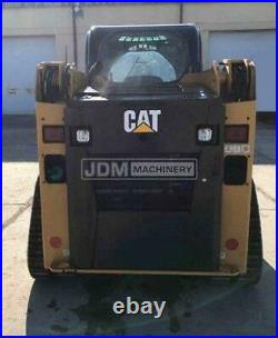 2016 Caterpillar 239d Cab Heat Air Track Skid Steer Loader Cat 239