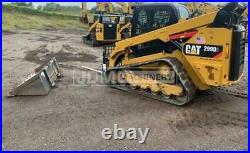 2016 Caterpillar 299d2 High Flow Cab Heat Air Track Skid Steer Loader Cat 299