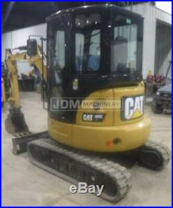 2016 Caterpillar 303e Cr Cab Air Heat Mini Track Crawler Excavator Cat 303
