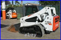 2017 Bobcat T650 Track Loader, Erops, Low Hours, Hand Foot Cntrl, Ice Cold Air