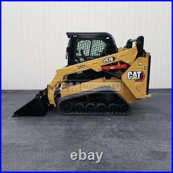2017 Caterpillar 257d Cab Heat Air Track Skid Steer Loader Cat 257
